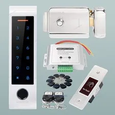 HOMSECUR IP66 APP WIFI RFID Access Control Set Electric rim lock