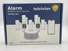 WiFi Wireless Home security DIY Burglar House Alarm System 8 Piece Set