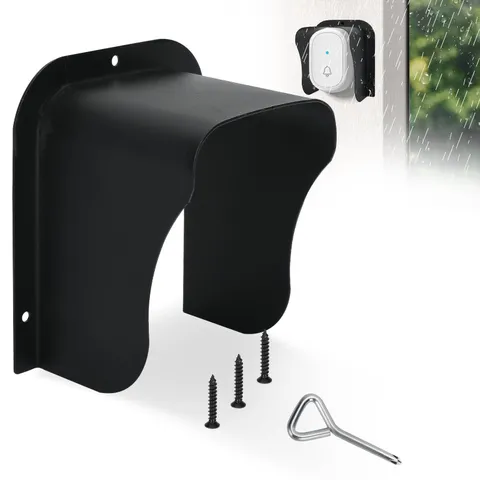Doorbell Rain Cover,Waterproof Ring Doorbell Cover,Ring Doorbell Anti-Glare C...