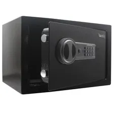 Steel Security Safe Lock Box with Electronic Keypad and Emergency Power Input...