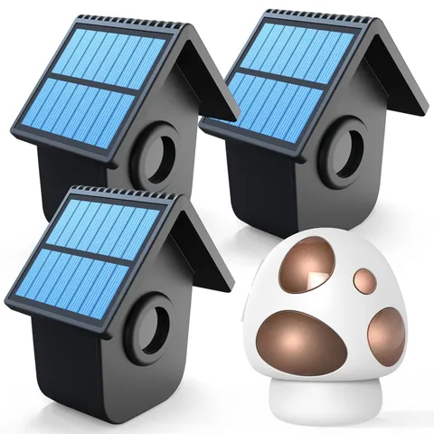 Long Range Solar Driveway Alarm - Wireless Motion Sensor & Detector, Weatherproo