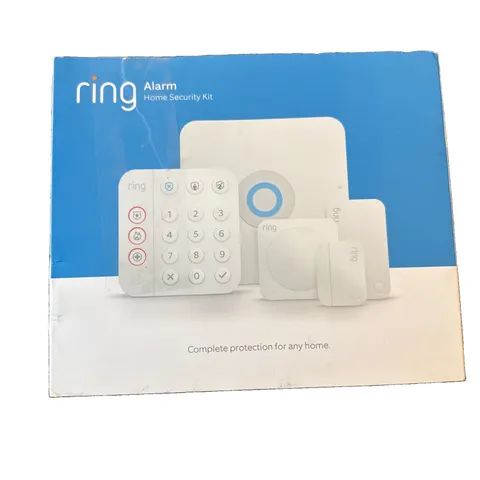 NEW Ring Wireless Alarm Home Security Kit pieces contact motion - White