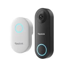 (2 Pack)  5MP Video Doorbell Wi-Fi Camera with Chime, Hardwired, Person/Package