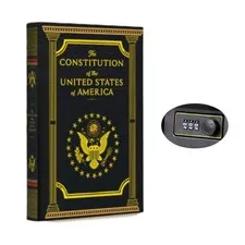 Kaslvox Fake Book - Small Safe Combination Lock - Hidden Safe In Plain Sight -
