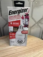 NEW 5GHz Energizer Smart Camera WiFi Indoor Outdoor Standard Bulb Socket Voice