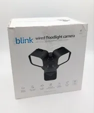 Blink Wired Floodlight Camera  1080p HD - Black