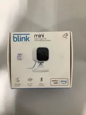 Blink Mini Compact indoor plug-in smart security camera 1080p HD DCM00300U