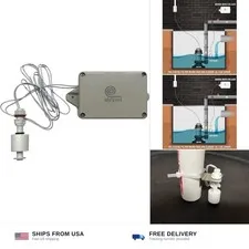 Water Level Alert with Text Message and Email Notifications, Battery Powered ...