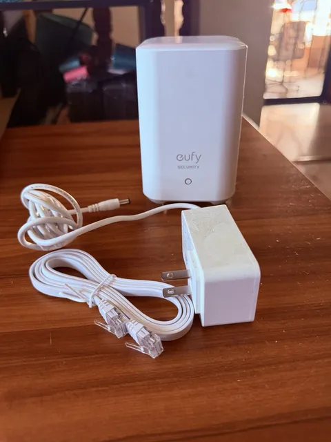 eufy Security HomeBase 2 T8010 Base Station Hub, White, Adapter + Ethernet