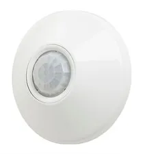 Sensor Switch PIR Extended Range Ceiling Mount Range, White