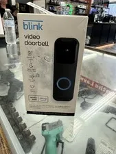 Blink Smart Wi-Fi Video Doorbell Wired/Battery with 2 Way Audio Alexa Black NEW