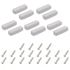 5Pcs Magnetic Reed Switch Wired Surface Mount Normally Closed NC Contact Sens...