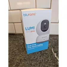 Blurams LUMI Security Camera A31C 3MP Smart Pan-Tilt-Zoom WiFi Indoor Cam White