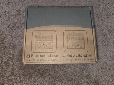 Intrasonic RETRO-5R Room Station White Brand New