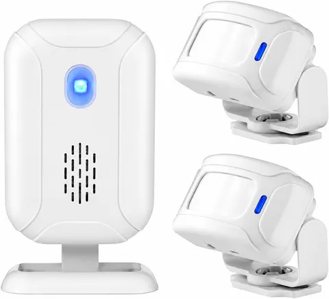 Wireless PIR Motion Sensor Detector Security Alarm Chime,Shop Store Office Home