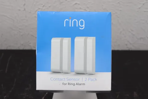 Ring Alarm Contact Sensor 2-Pack Wireless Z-Wave White Alexa Compatible 2nd Gen