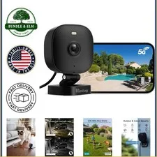 Versatile Outdoor Security Camera with Waterproof Design and HD Resolution
