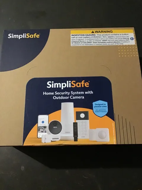 New SimpliSafe Smart Home Security System (9-Piece Kit) – No Camera