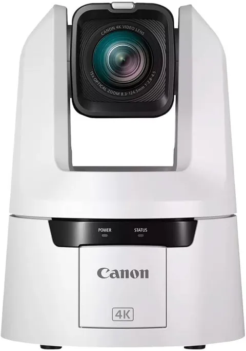 Canon CR-N500 Professional 4K NDI PTZ Camera (White) (4839C002)