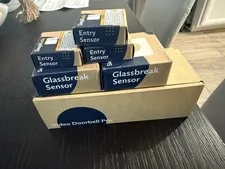 SimpliSafe Doorbell, Glassbreak, and Door Sensors
