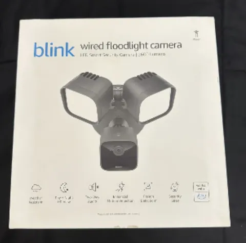 NEW IN BOX Blink Floodlight Camera - Black