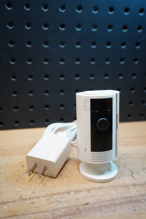 (H) Ring Indoor Cam 2nd Gen 5F72E9 1080p Wi-Fi Security Camera White
