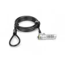 Rocstor Y1RB016-B1 ROCBOLT N19 SECURITY CABLE-6FT 4-DIGIT COMBINATION LOCK-TAA C