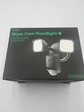 Wyze Cam Floodlight V2 Motion-Activated 2K HD Color Night Vision Camera