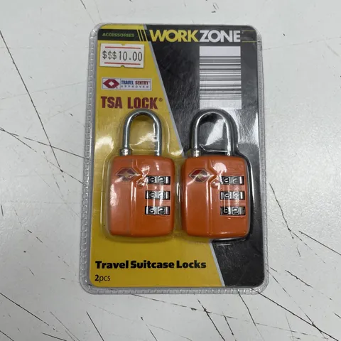 ORIGINAL NEW M Padlock Lock Series Combination Luggage Travel 2pcs Workzone TSA