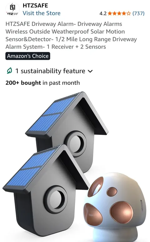Solar Wireless Alarm System