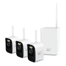 Swann MaxRanger4K 3-Camera Long-Range Wireless Security System
