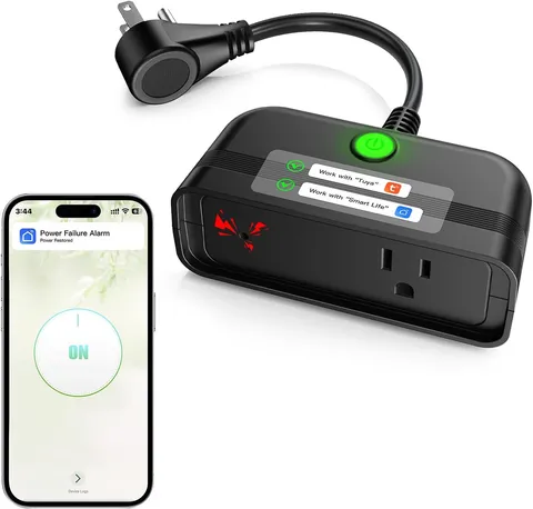 Power Failure Alarm Wifi, Outdoor Power Outage Alarm, App Alert, Loud 110Db | Sm