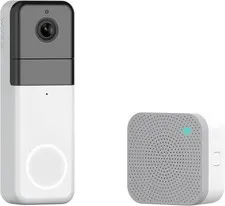 Wyze Wireless Video Doorbell Pro (Chime Included), 1440 HD Video, 1:1 Aspect Rat