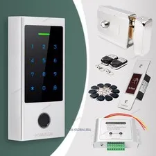 HOMSECUR Weatherproof IP66 APP WIFI Password RFID Access Control Anti-Tamper