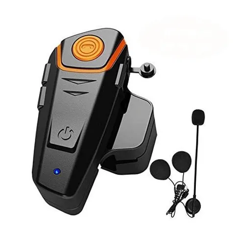 Motorcycle Bluetooth Headset, BT-S2 Motorbike Helmet Intercom BT-S2 Single Pack