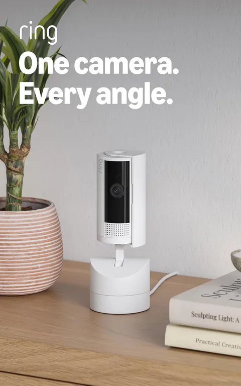 Pan-Tilt Indoor Cam (Newest Model), See All around Your Home or Business with 36