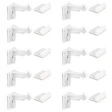 Snap Closures for Child Proof Cabinets (Pack of 10) - No4259