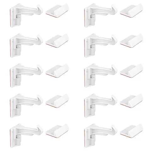 Snap Closures for Child Proof Cabinets (Pack of 10) - No4259