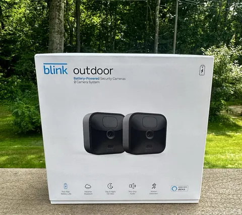 Blink Outdoor Security 2 Camera System 3rd Gen Battery Powered New/ Open Box
