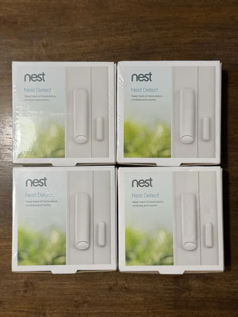 Google Nest Detect Sensor for Doors and Windows (Set Of 4) H1100WES NIB SEALED