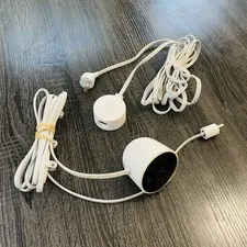 Google NEST Cam Outdoor Security Camera NC2100ES A0033 With Wire Tested Works