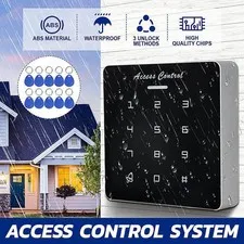 125KHz RFID ID Card Reader Keypad Door Entry Access Control System Password Lock