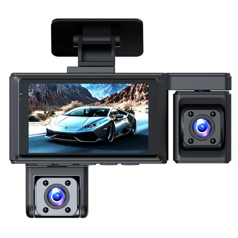 4 Channel WiFi Dash Cam Car DVR Driving Recorder Loop Recording Mobile Detection
