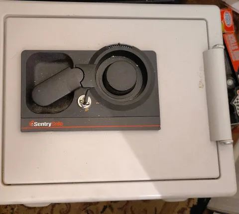SentrySafe Gray Fire Safe Combo Dial w/ Key Lock 30 Min S0100