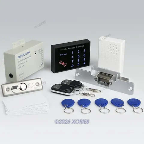 Diy Full Complete RFID Door Access Control Kit Set With Electric Strike Lock NEW