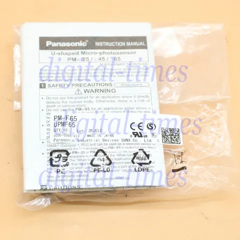 10PCS/1Bag NEW For Panasonic photoelectric switch PM-F65 Free Shipping
