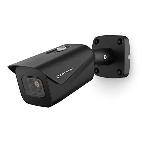UltraHD 4K 8MP Outdoor Bullet Security IP POE Camera, 98ft NightVision, 2.8mm...