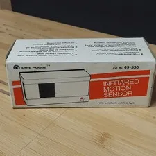 SAFE HOUSE 49-530 Infrared Motion Sensor (A7) RadioShack - VTG Vintage - NEW