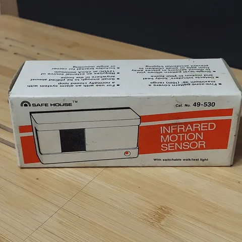 SAFE HOUSE 49-530 Infrared Motion Sensor (A7) RadioShack - VTG Vintage - NEW