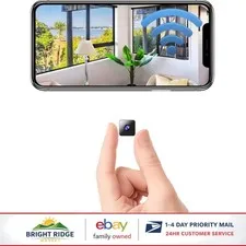 Wireless Indoor Security Camera with 120-Degree Viewing Angle and Motion Alerts